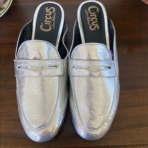 Circus by Sam Edelman Metallic  Mule loafers